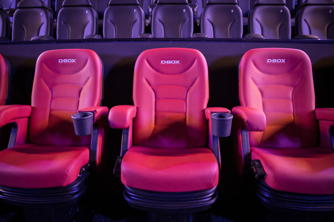 Cineplex Baunatal D-Box 4D Motion Seats