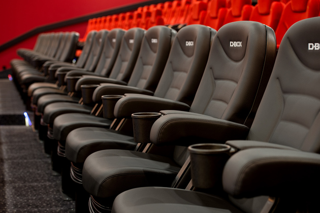 Cineplex Capitol D-Box Motion Seats