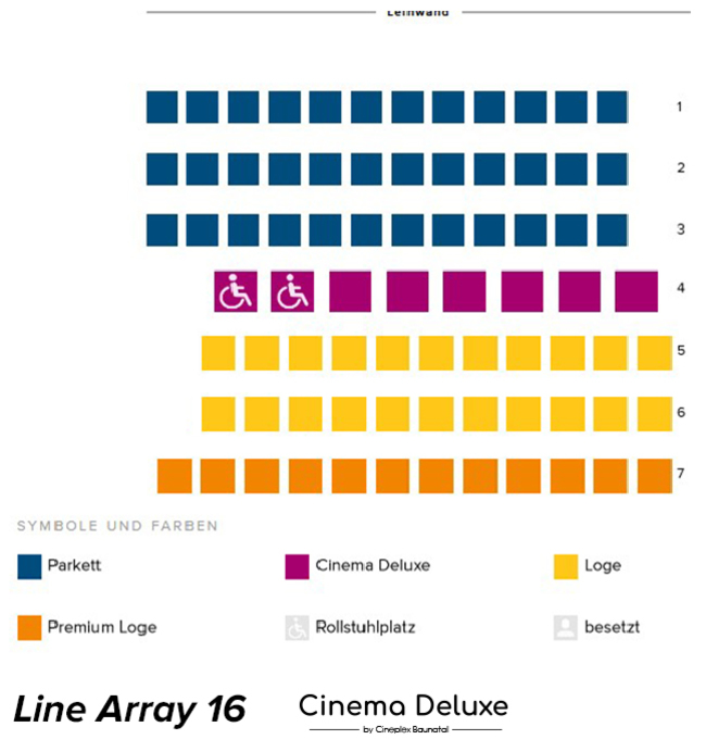 Cineplex Baunatal - Kinosaal 9 - Apollo 9